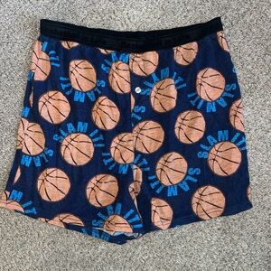 Basketball Is Life Boxers Sleep Shorts Men’s XL Seven Apparel AOP Ball Underwear